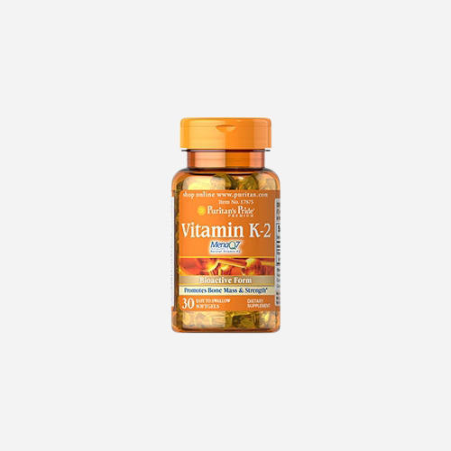 Capsules molles Vitamin K-2 (MenaQ7) 50 µg