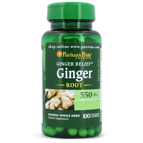 Afbeelding van Ginger Root 550 mg