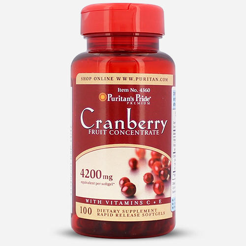Cranberry Fruit Concentrate with C & E 4200 mg