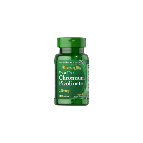 Chromium Picolinate 200 mcg Yeast Free