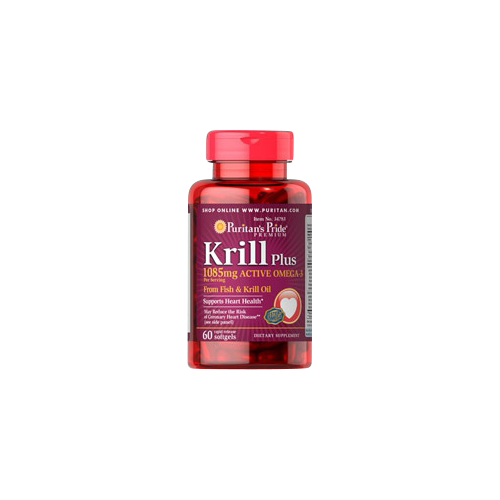 Comprimés d’huile de krill Krill Oil High Omega-3 Concentrate 1085 mg