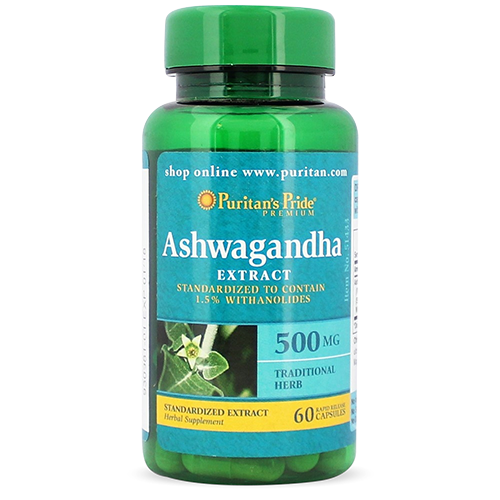 Extrait d’Ashwagandha standardisé 500 mg