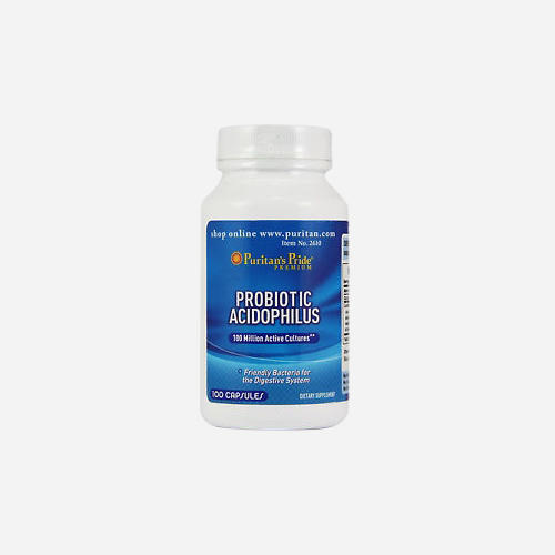 Bactéries bénéfiques aux intestins Probiotic Acidophilus