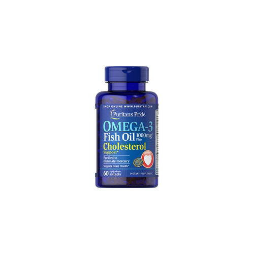 Huile de poisson Omega-3 Fish Oil Plus Cholesterol Support