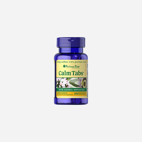Calm Tabs® with Valerian, Passion Flower, Hops, Chamomile