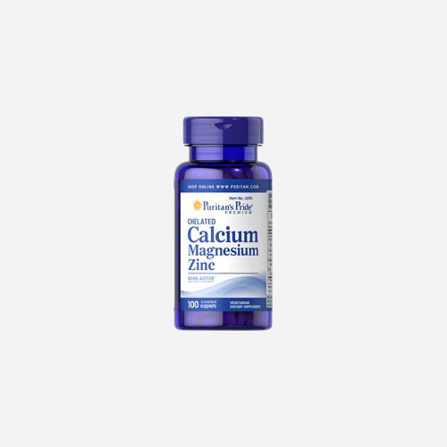 Chelated Calcium 1 000 mg, Magnesium 400 mg & Zinc 25 mg
