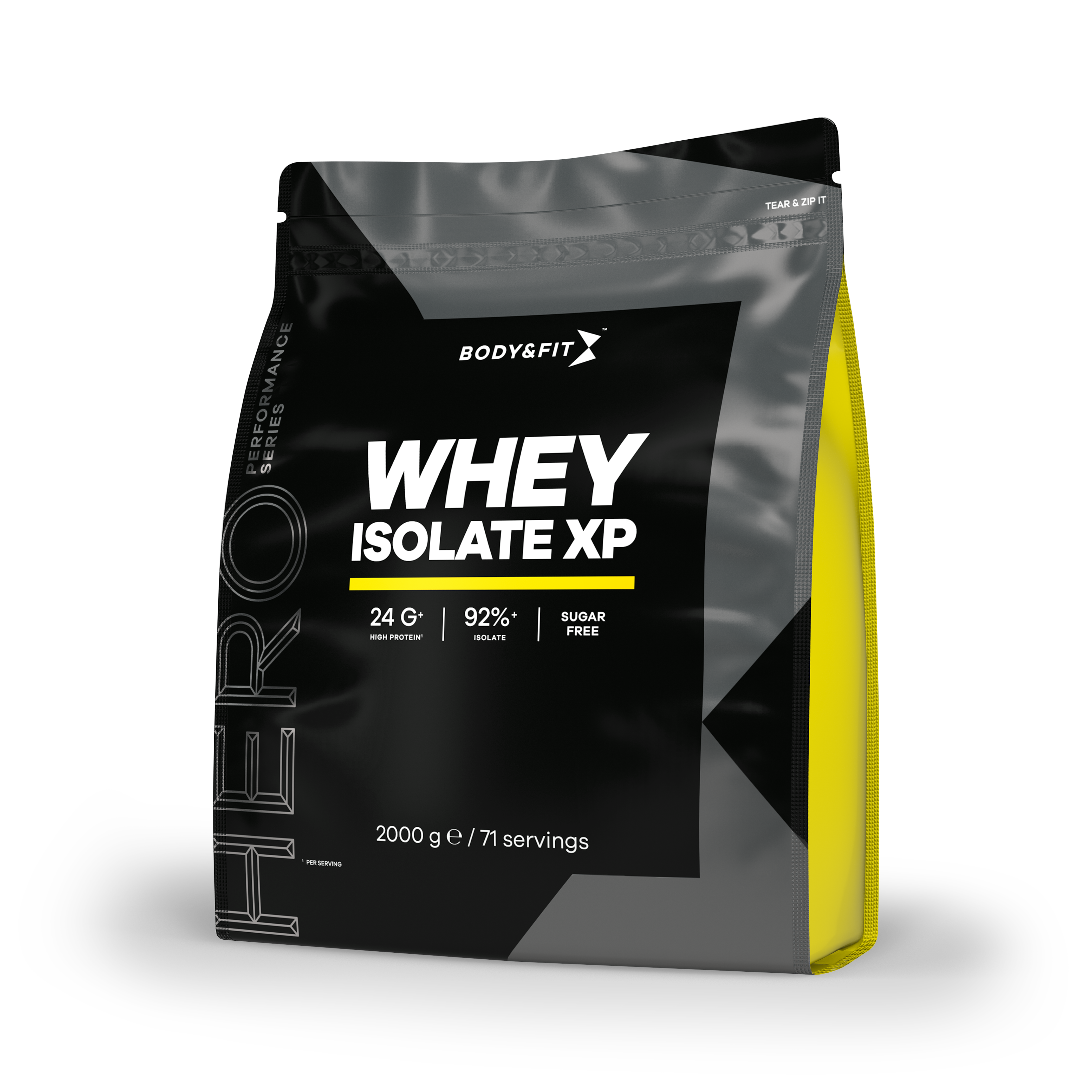 Body & Fit Whey Isolaat XP - Proteine Poeder / Whey Protein - Eiwitshake - 2000 gram - Banaan