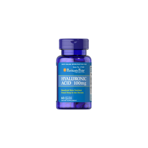 Gélules d’acide hyaluronique Puritan's Pride Hyaluronic Acid – 100 mg