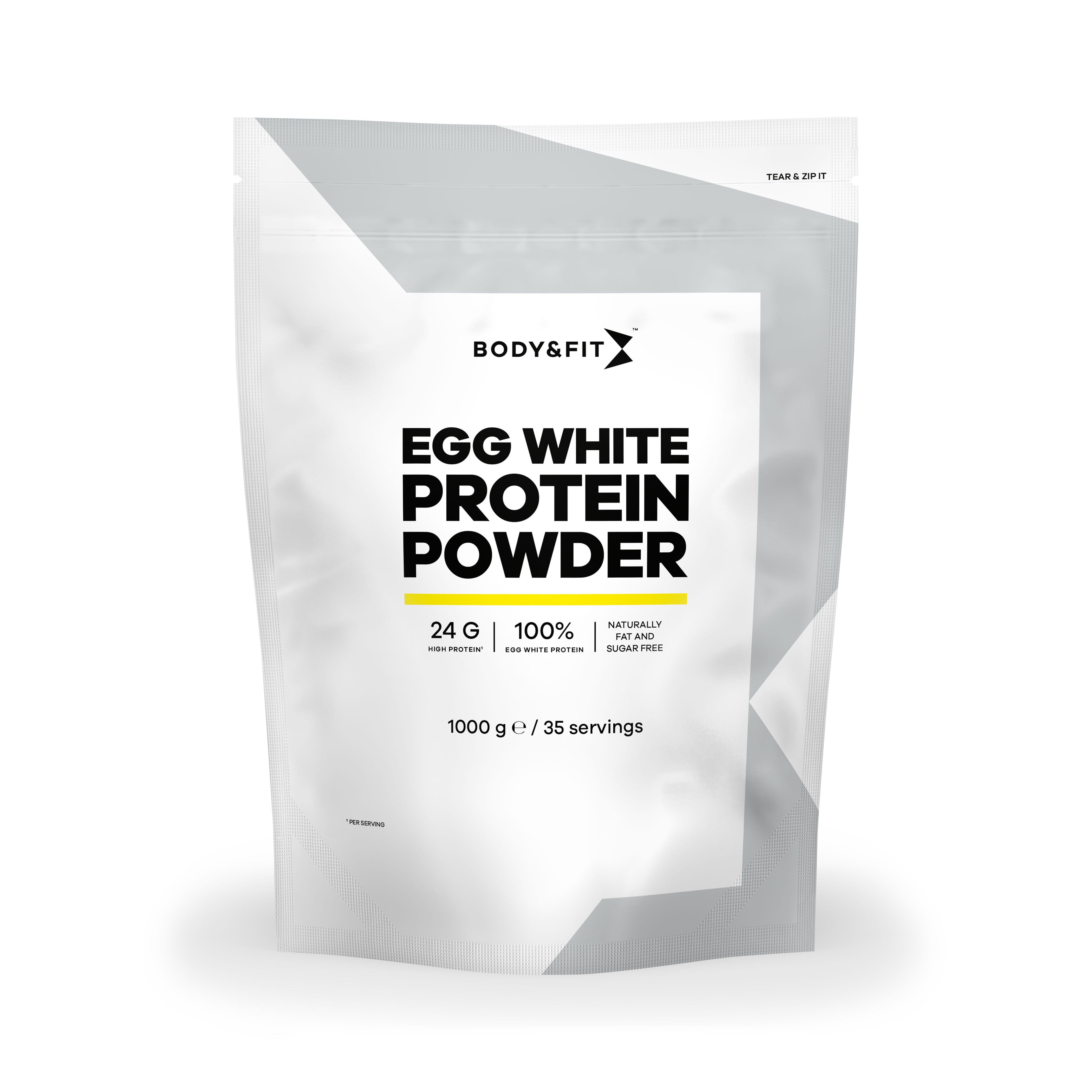 Poudre de protéines de blancs d'œuf - Body & Fit