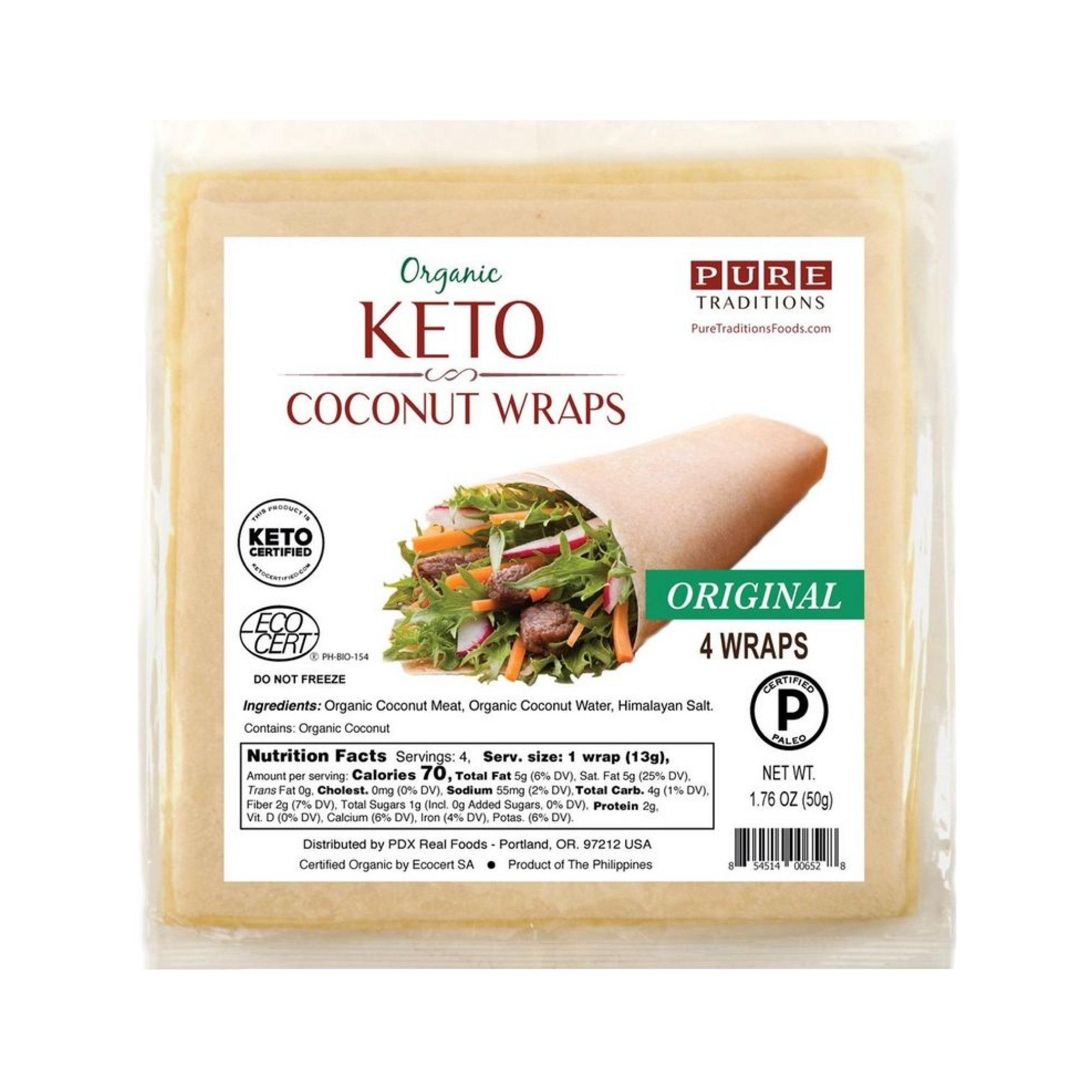 Pure Wraps Coconut