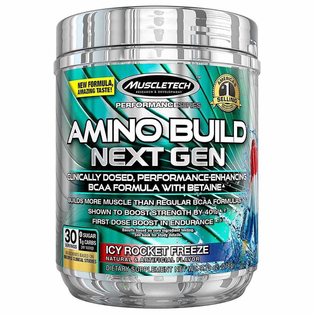 Muscletech Amino Build Next Gen - Aminozuren Supplement  - Ice Rocket Freeze - 276 gram (30 doseringen)