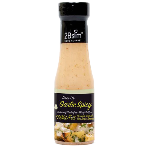 Spicy Knoflook | 2BSlim Sauzen | Spicy Garlic | 250 ml