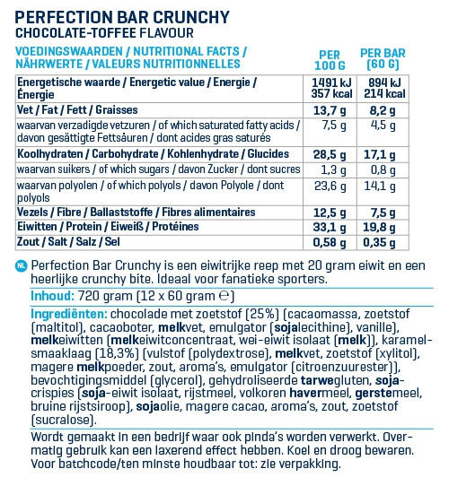 Perfection Bar Crunchy Eiwitten