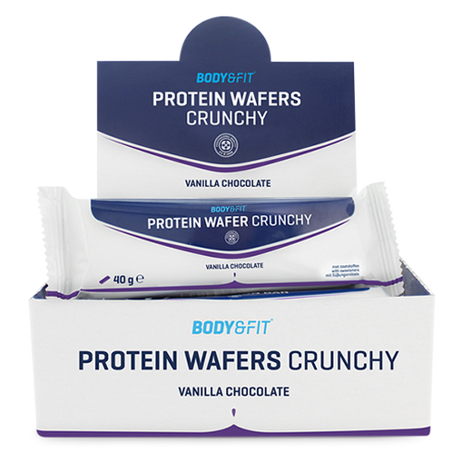 Crunchy Proteinwaffeln - Box (12X40g) Protein