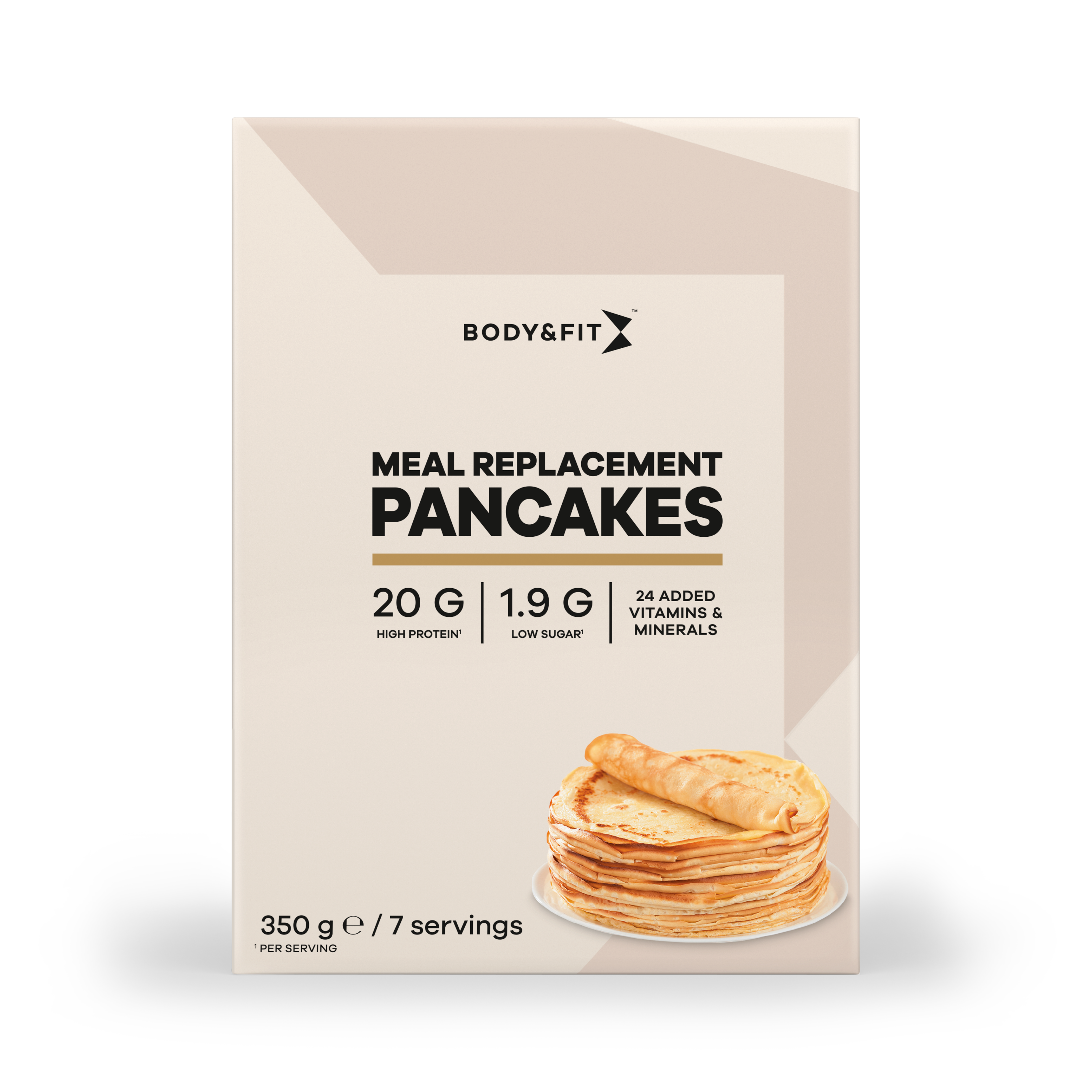 Low Calorie Pancake Mix - Body&Fit - Natur - 336 Gramm