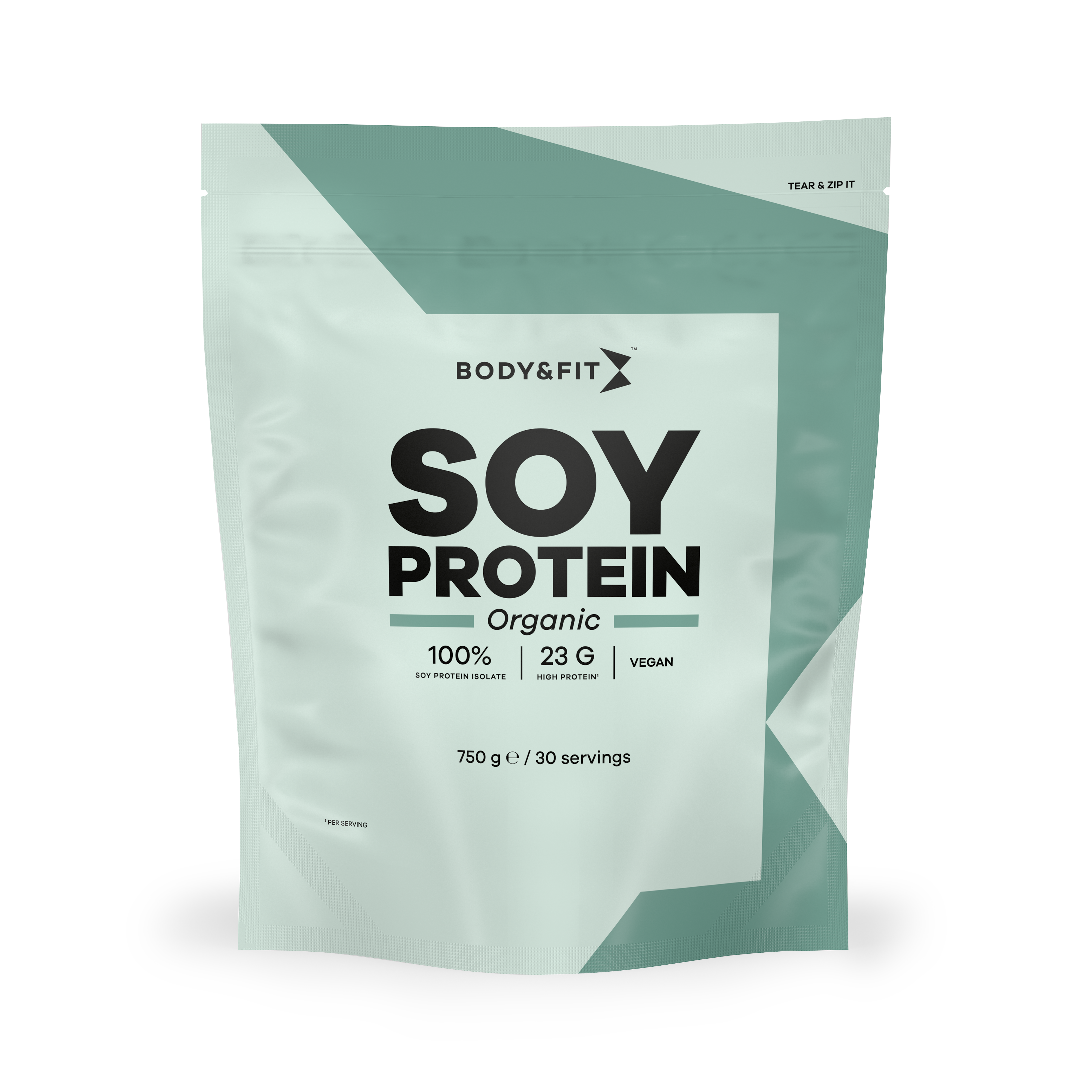 Body & Fit Soy Protein - Plantaardig Eiwitpoeder - Vegan Proteine Poeder - Biologisch Soja Eiwit - 750 gram (30 Shakes)