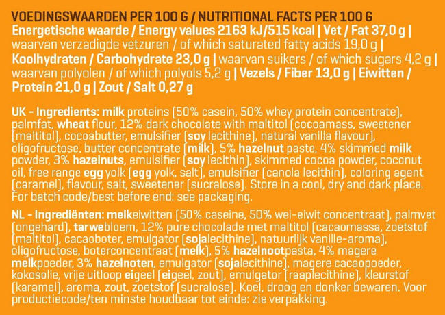 Smart Break Nutritional Information 1