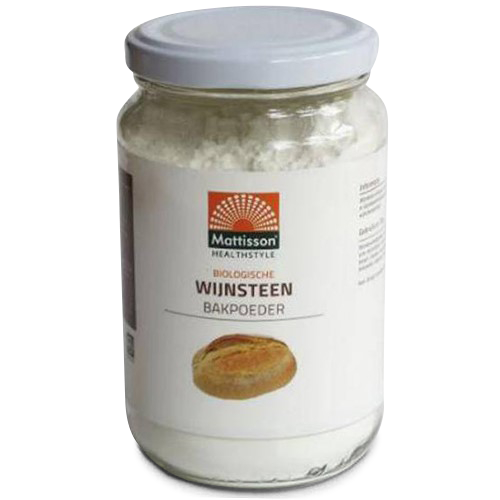 Weinstein-Backpulver Bio - Mattisson - Natur - 220 Gramm