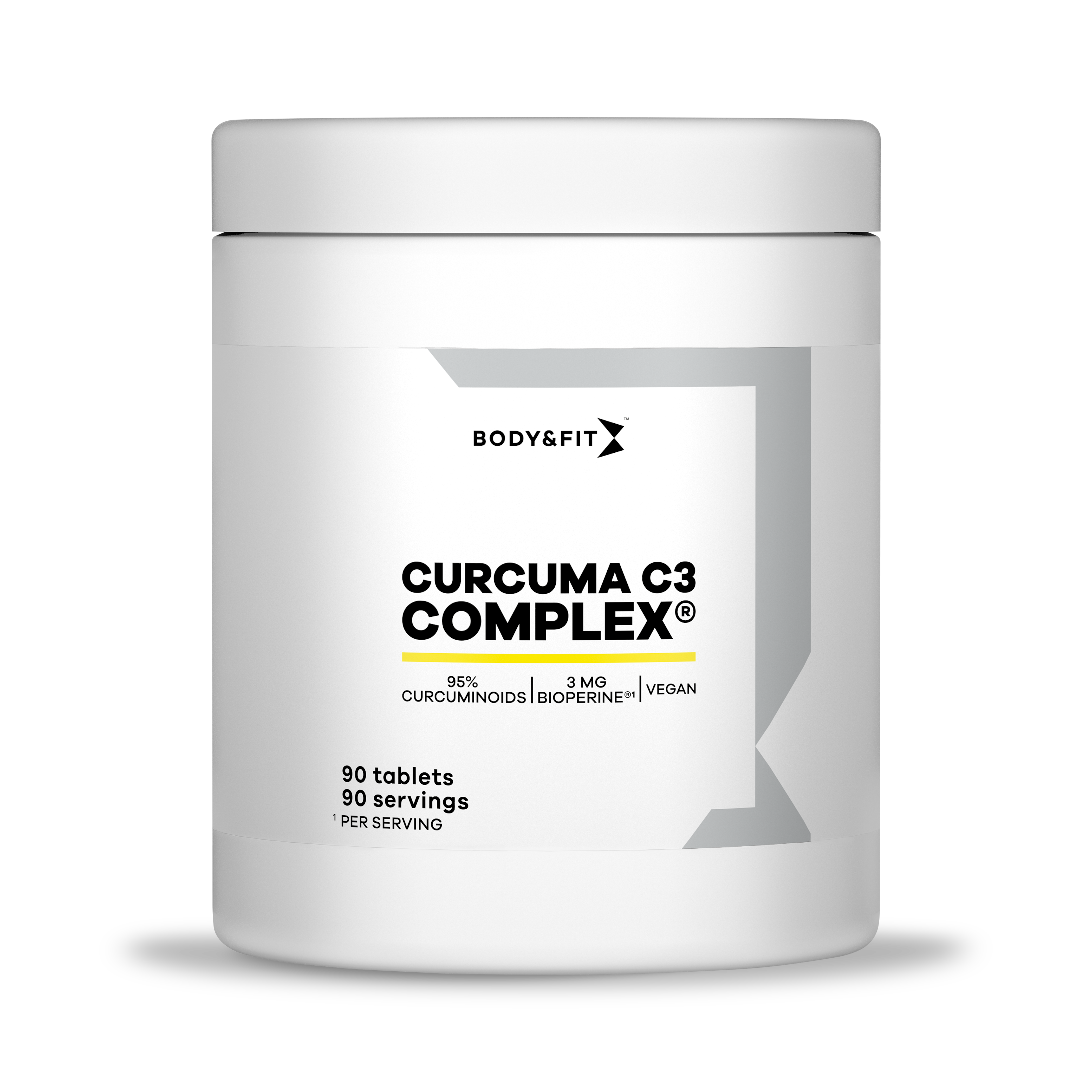 Body & Fit Curcuma C3 Complex - Sportsupplement - 90 tabletten