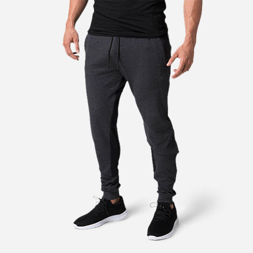 Pantalon sweat Wes pour homme anthracite noir