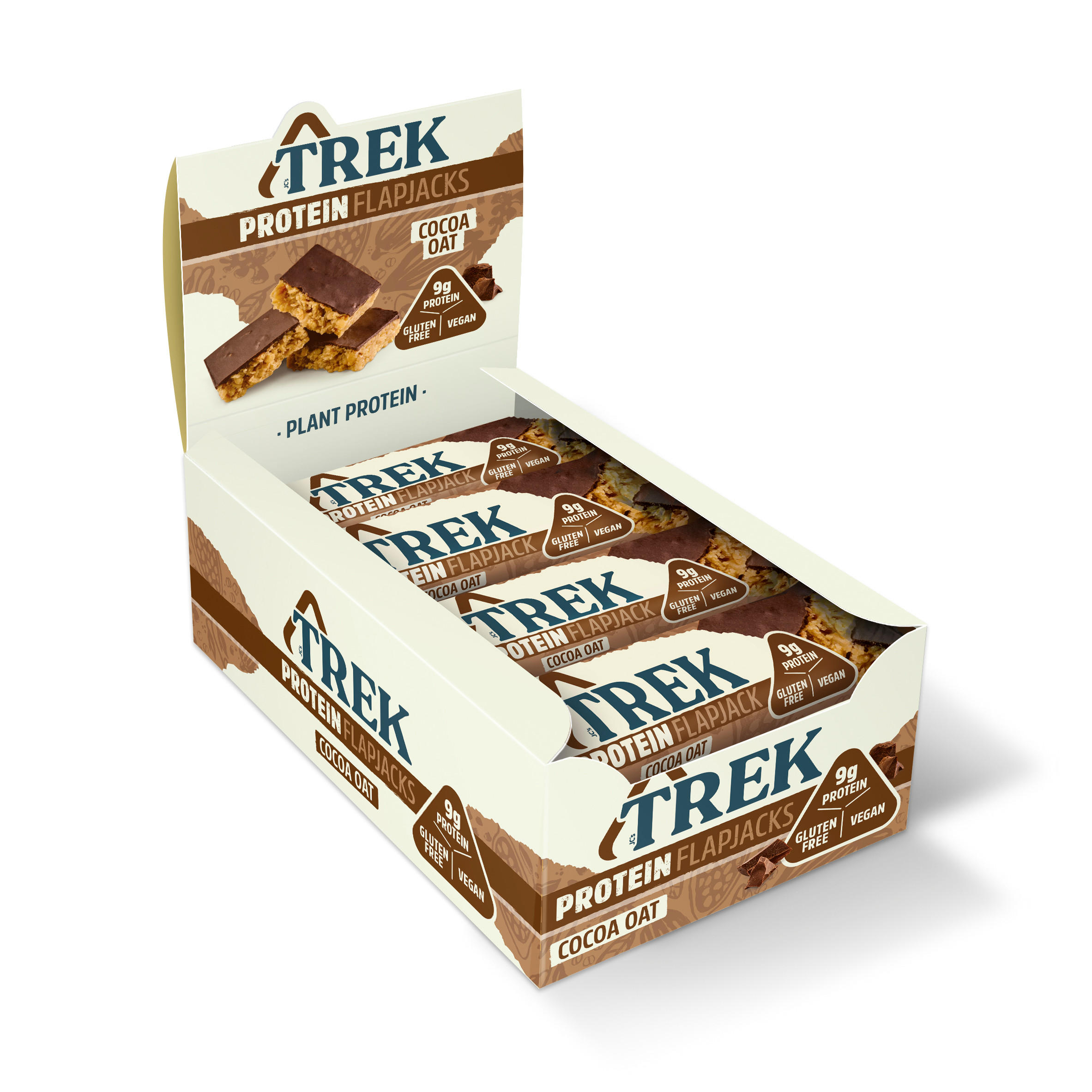 Trek Trek Proteine Flapjacks - Energiereep - 16 repen