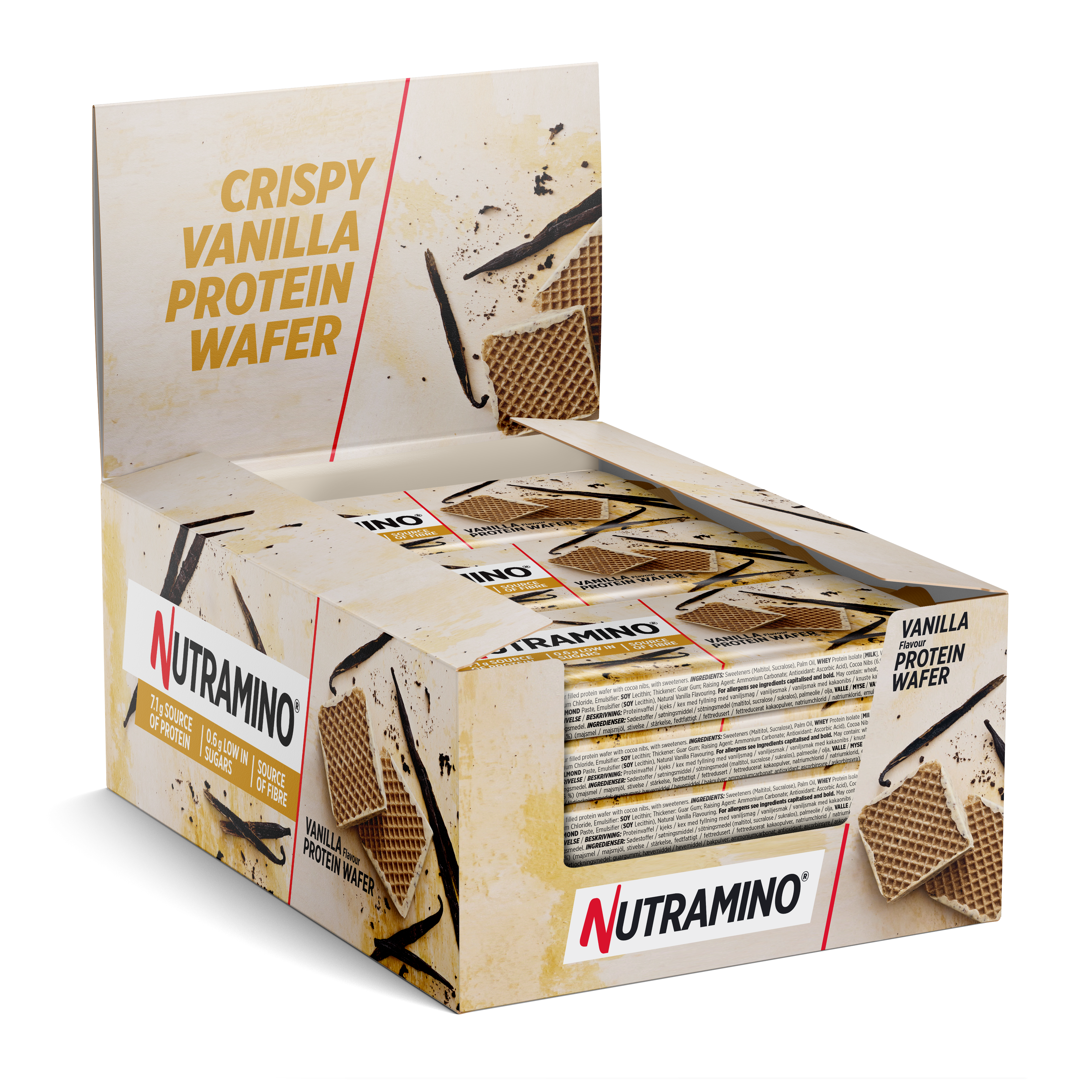 Nutramino Nutra-Go Protein Wafer - Vanilla - 39g