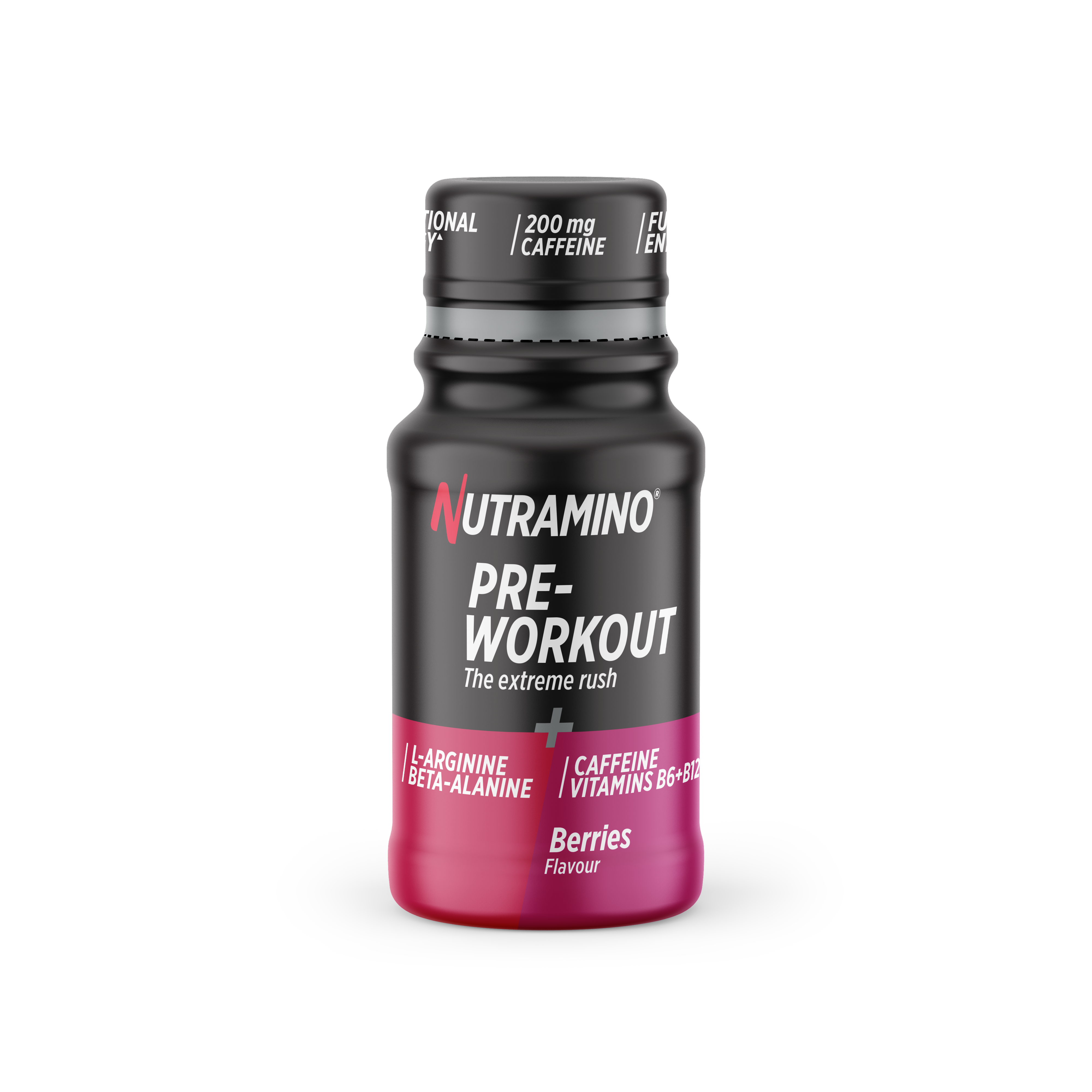 Nutramino +Pro Pre-Workout Shot-Berries-60 ml