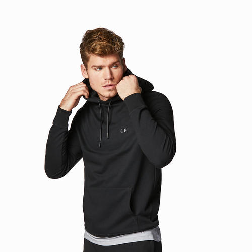 Sweat à capuche Kang Pocket noir
