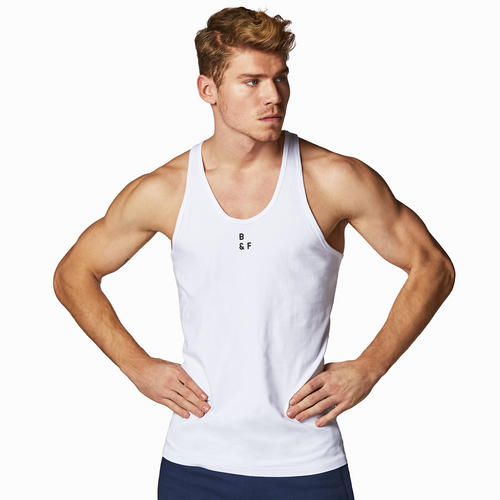 Débardeur Stringer Small Logo Blanc