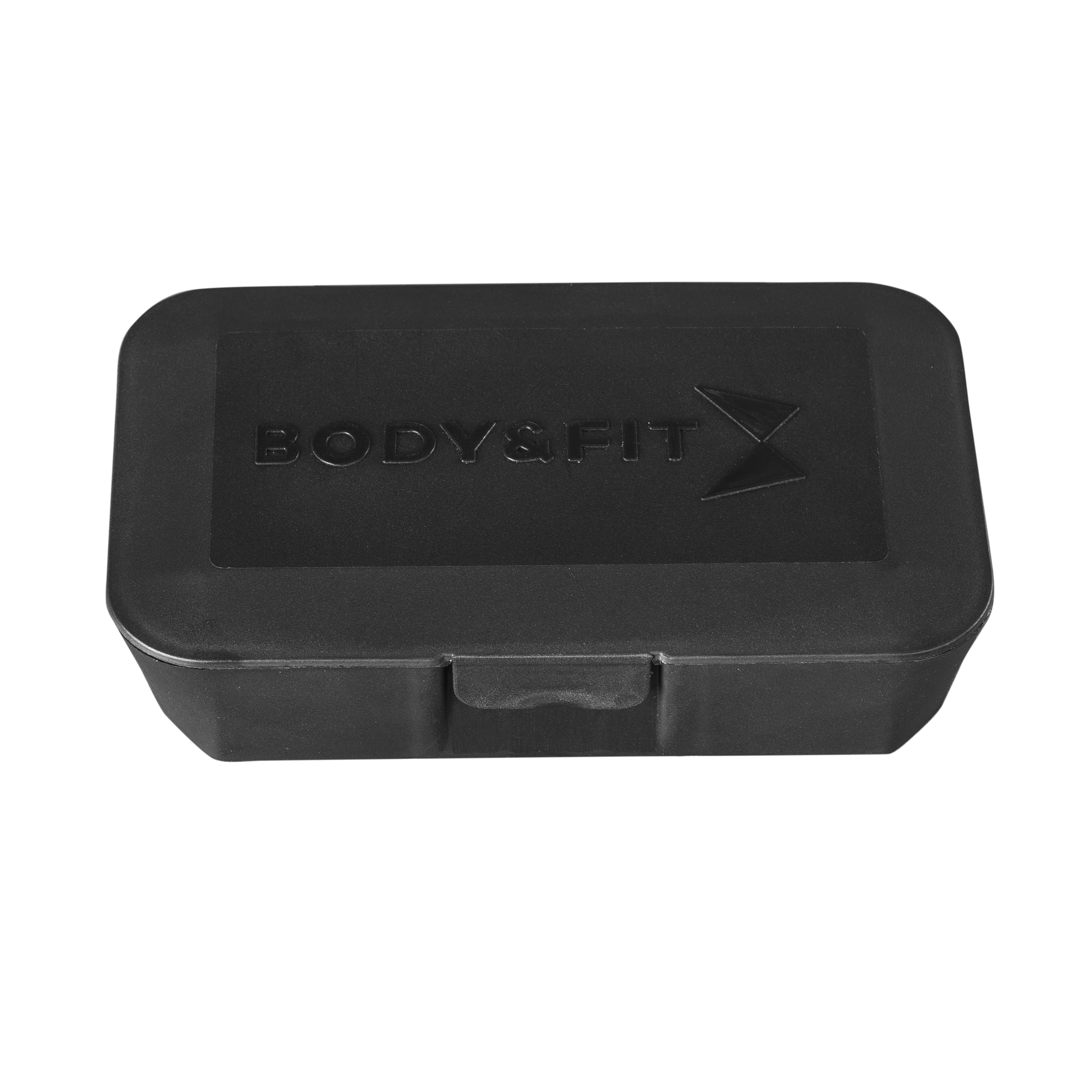 Body & Fit Pillendoosje - Opslag doosje voor Vitaminen en Supplementen - 7 vakken - Zwart