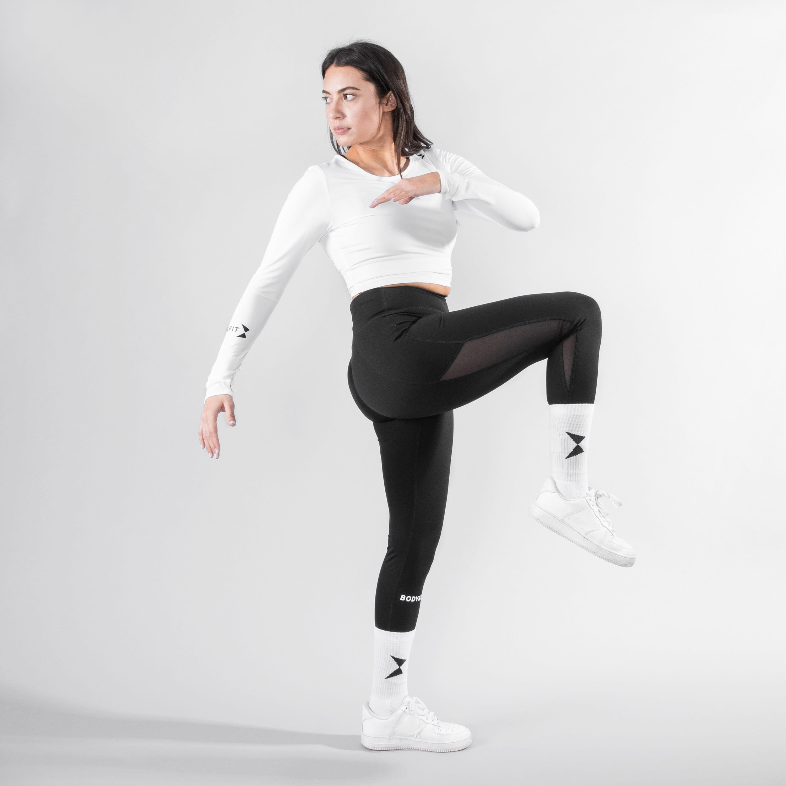 Perfection stretch Cropped top - Body & Fit sportkleding - XL