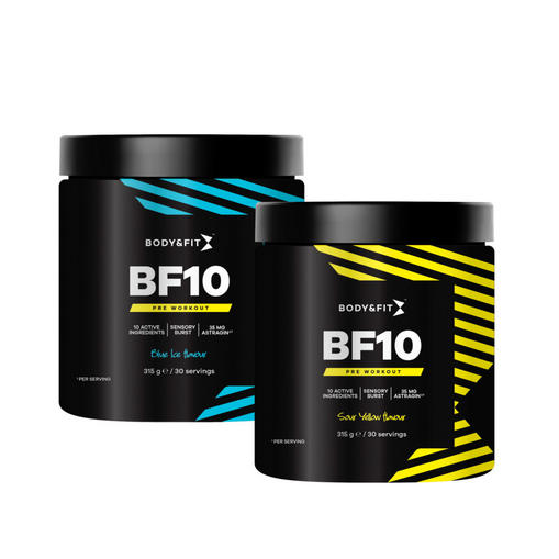 Pack promo BF10 Pre-Workout x2 Nutrition sportive