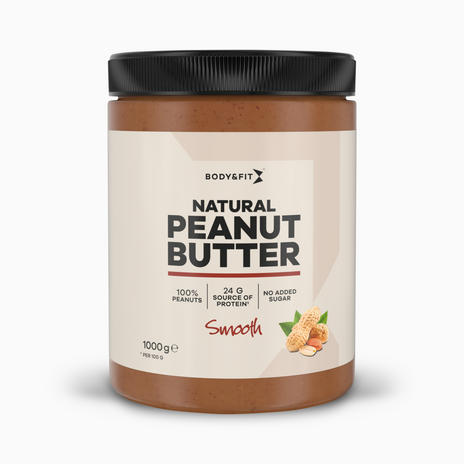 Natural Peanut Butter 1 Kg Body And Fit