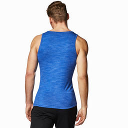 タンクトップ スモールロゴ デニムメランジ Body Fit