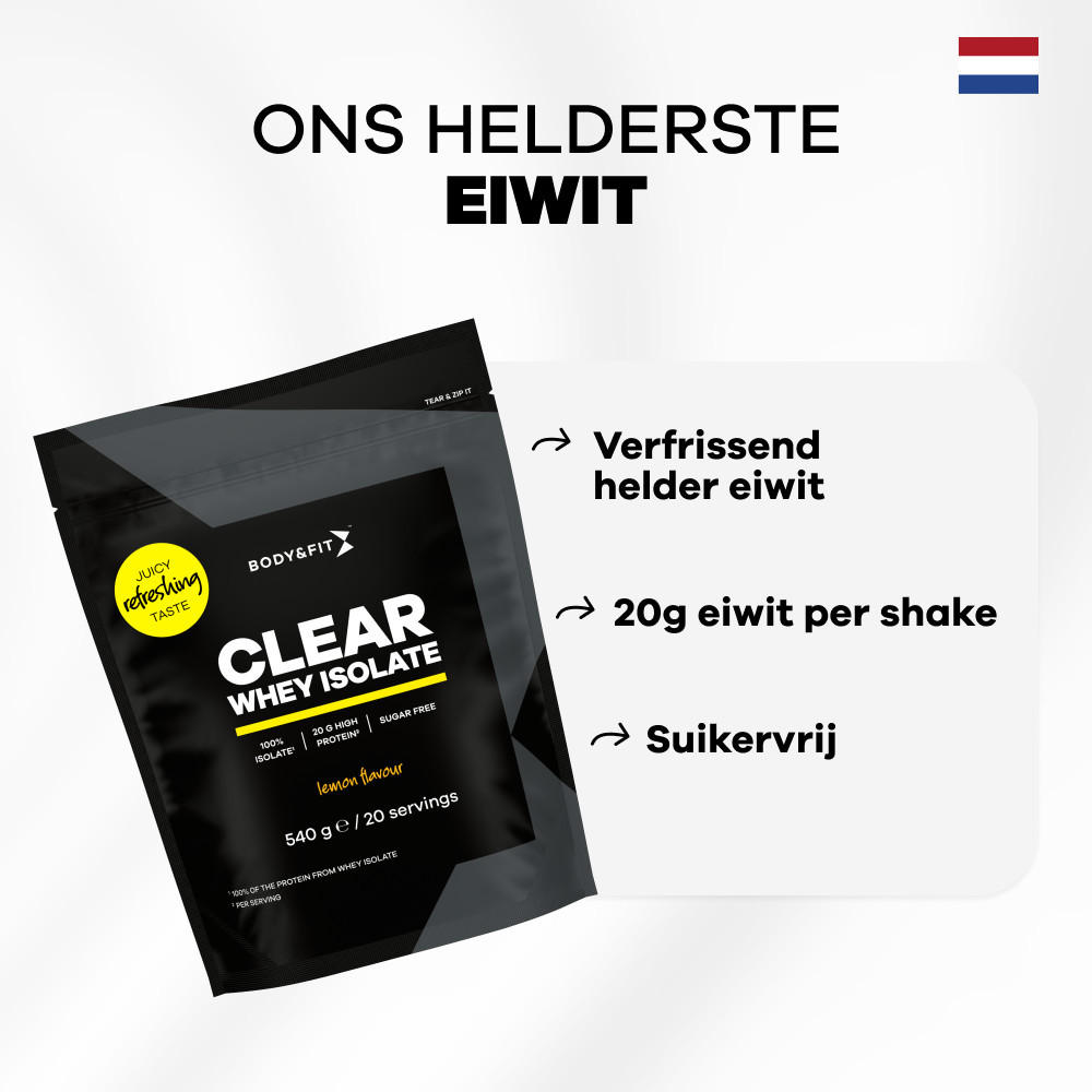 Clear Whey Isolate Eiwitten