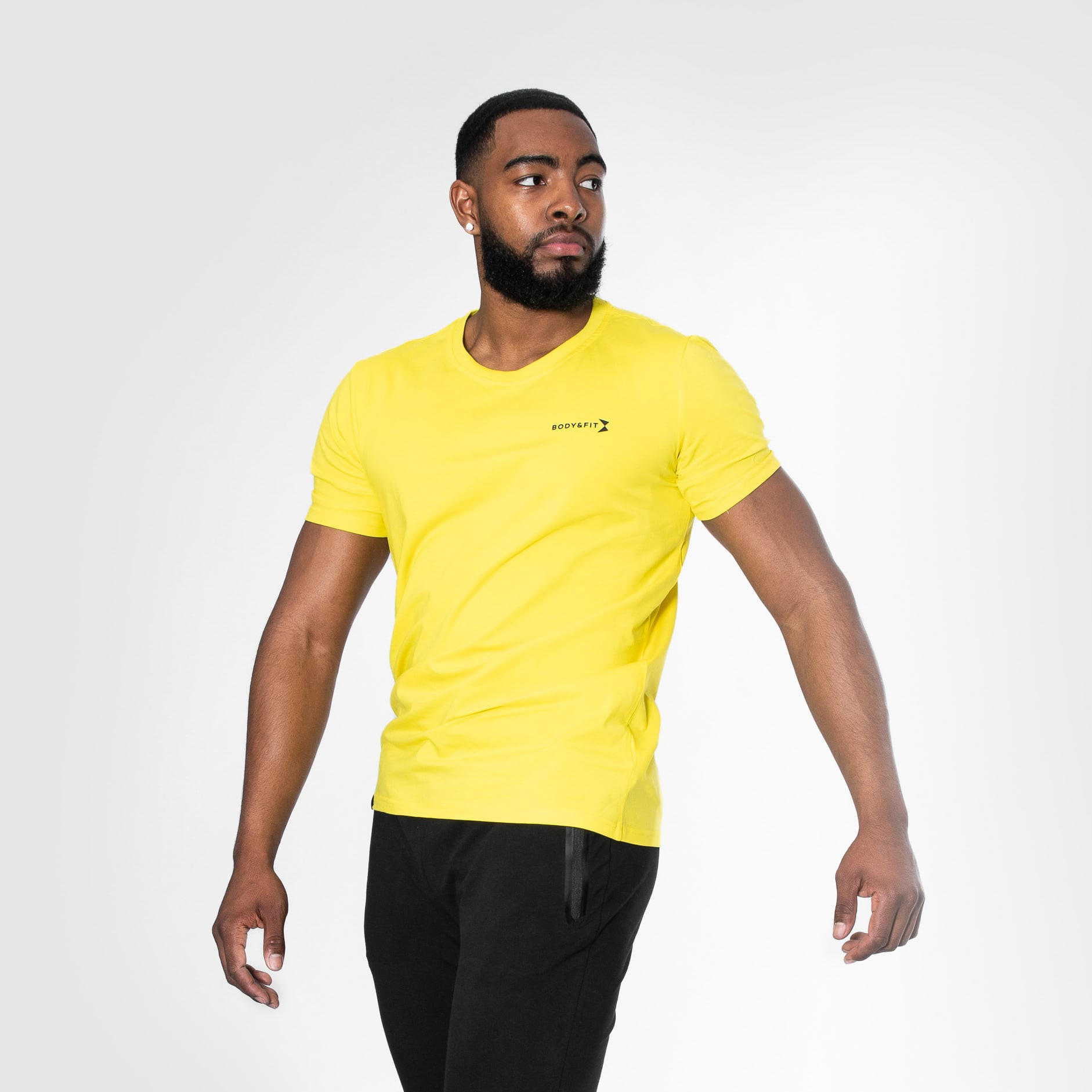 Mens YELLOW T-shirts Tops & Tees