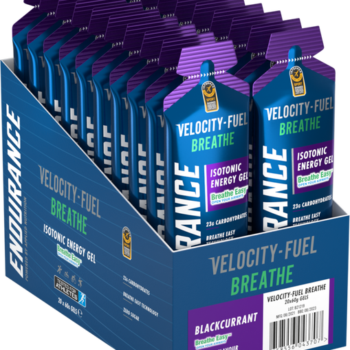 Velocity Fuel Breathe Energy Gel Nutrition sportive