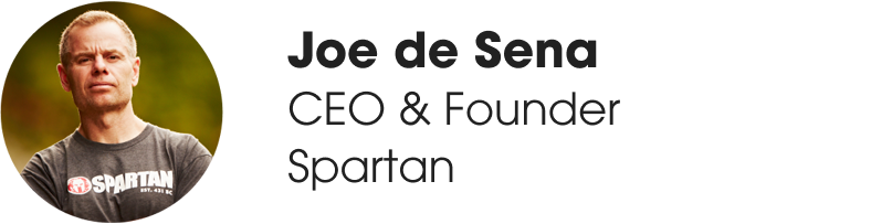 Joe de Sena CEO & Founder of Spartan