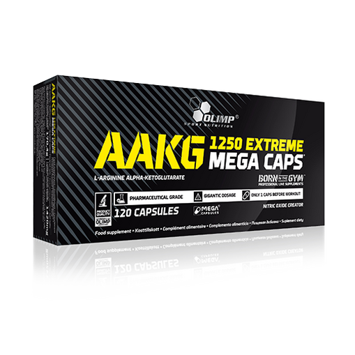 AAKG eXtreme 1250 Mega Caps Sports Nutrition
