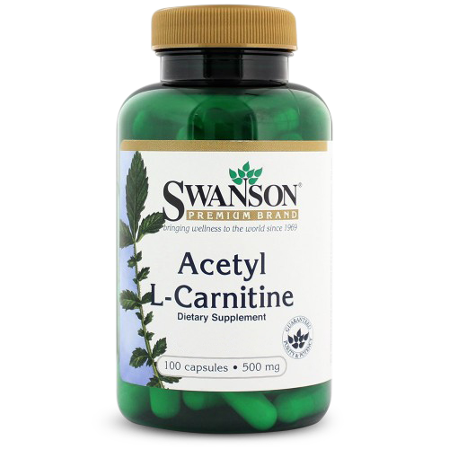 Acetyl LCarnitine 500mg Swanson