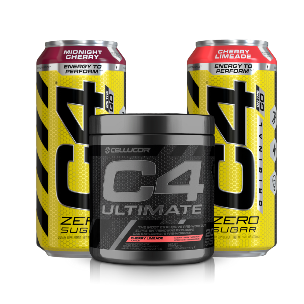C4 Ultimate Pre Workout + 2 FREE C4 Original Carbonated Sports