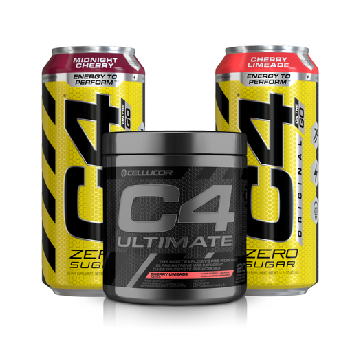 C4 Ultimate Pre Workout + 2 FREE C4 Original Carbonated Sports Nutrition
