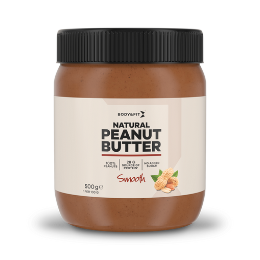 Peanut Butter Natural (500g) 1+1 Voeding & Repen