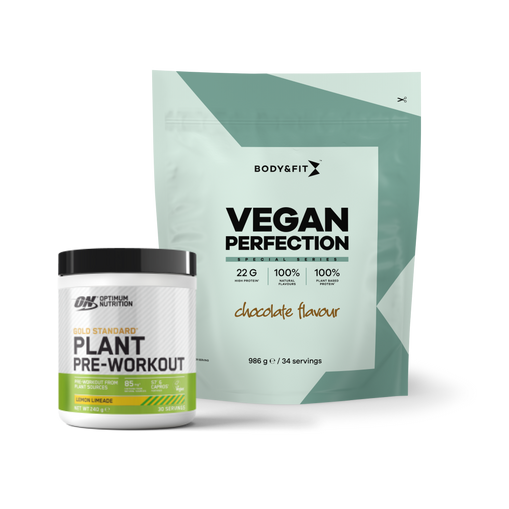 Vegan Perfection 986g & ON plant pre-workout Protein