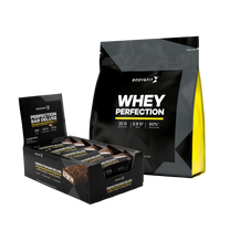 Whey Perfection (2.2kg) + Perfection Bar Deluxe (Box) Eiwitten
