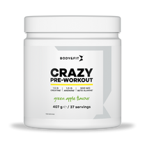 Crazy Pre-Workout Nutrition sportive