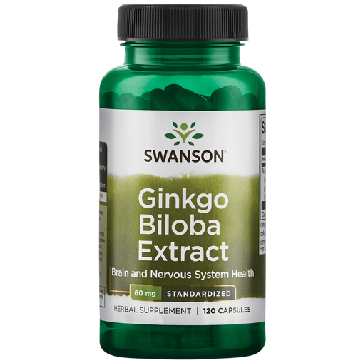 Extrait de Ginkgo Biloba 60mg Vitamines et compléments 