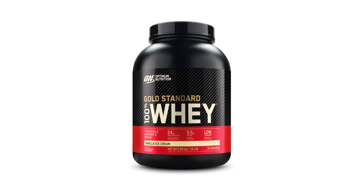 Weekendtas cassette oppervlakkig Optimum Nutrition Gold Standard Whey Proteine - Body & Fit