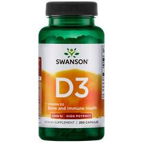 High Potency Vitamine D-3 1000IU Vitamines et compléments