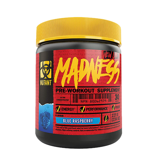Poudre Mutant Madness Nutrition sportive